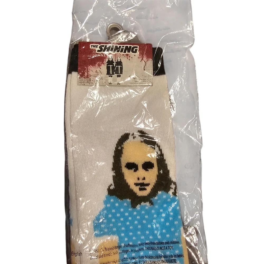 The Shining Exclusive Grady Twins white crew socks